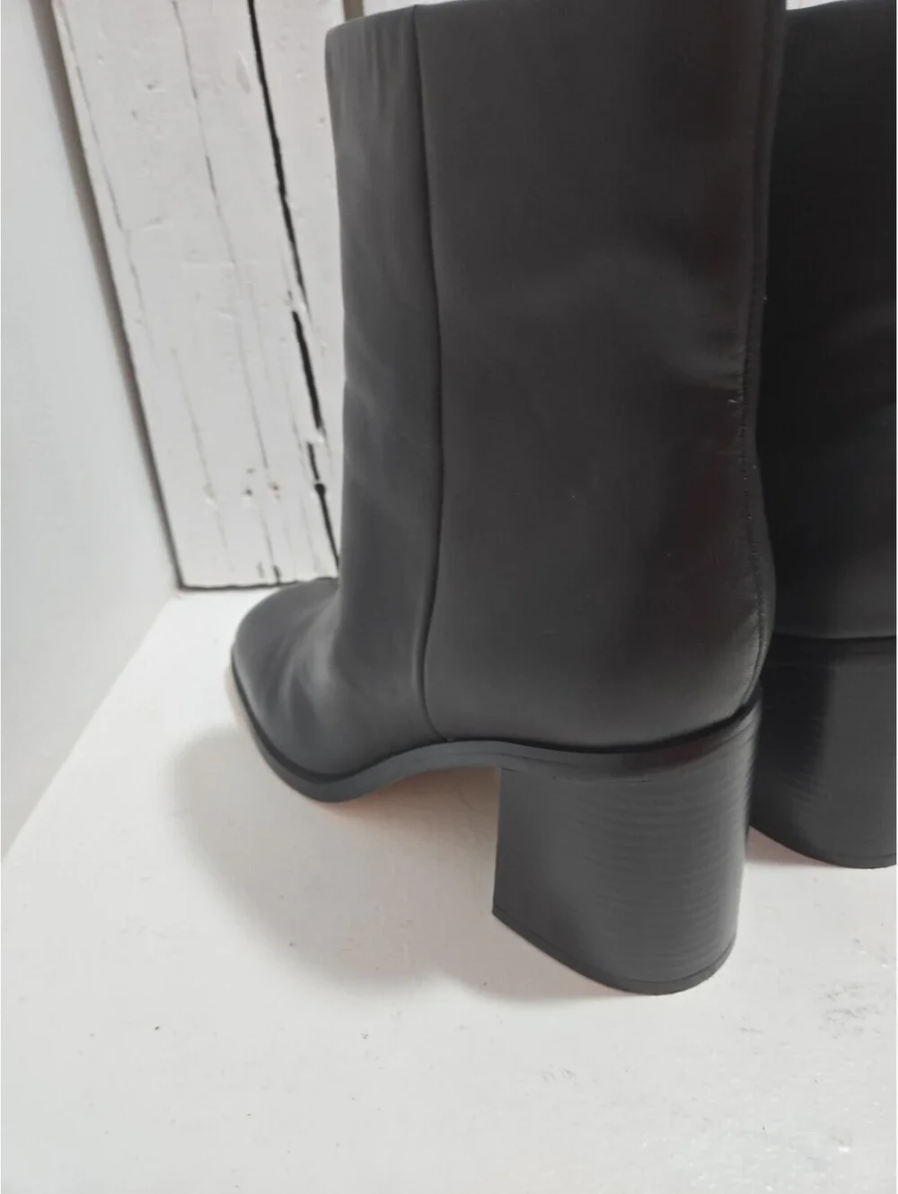 Marc Fisher Women's Lysia Bootie Ankle Boots Black Size 11 M Leather Box30